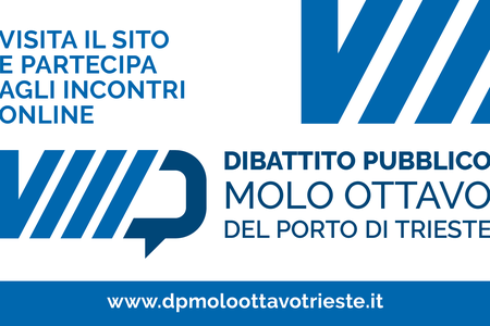 Online il sito dedicato al Dibattito Pubblico sul progetto del Molo VIII del Porto di Trieste