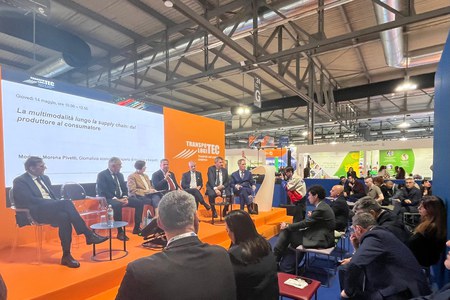 Il presidente Consalvo alla Transpotec Logitec di Milano
