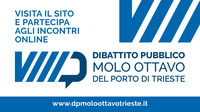 Online il sito dedicato al dibattito pubblico sul progetto del Molo VIII del Porto di Trieste