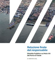 Pubblicata la relazione finale del responsabile del Dibattito pubblico sul Molo VIII del porto di Trieste