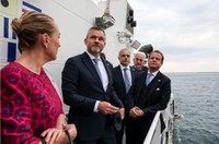 Visita al porto di Trieste del Presidente della Repubblica Slovacca S.E. Peter Pellegrini